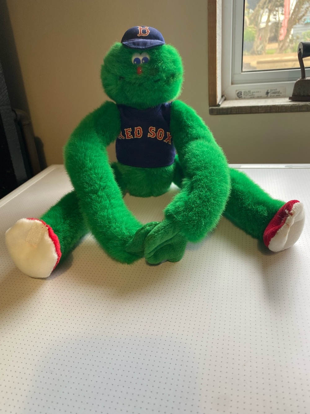 Boston Red Sox Wally Green Monster Long Arm Hanging Plush Mascot